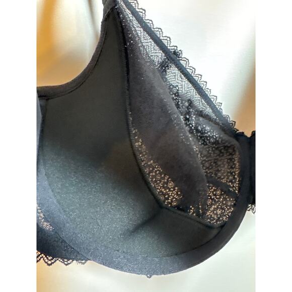Brand New Bare Women's Size 36H Black Push Up Bra Without Padding - Picture 7 of 11